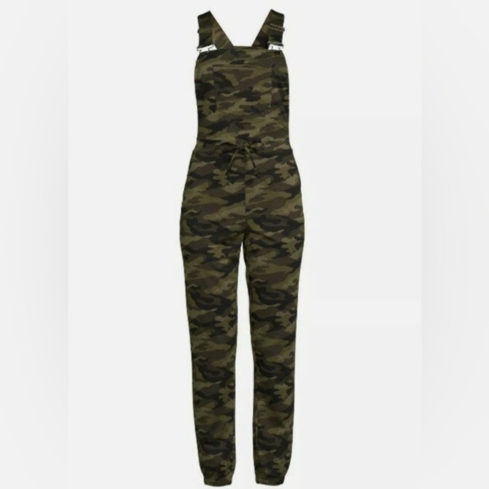The O Boutique Green Camouflage Jumpsuit